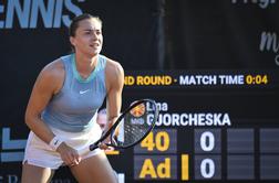 Lina Gjorčeska v Wimbledonu piše posebno zgodbo