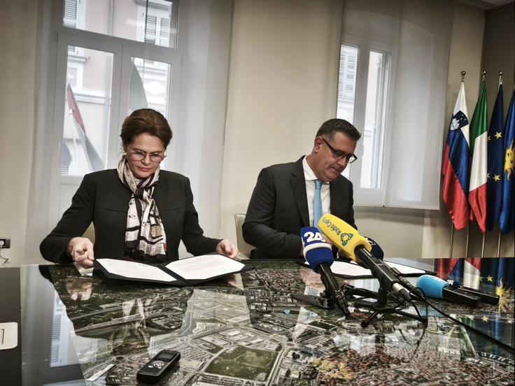 Alenka Bratušek, Aleš Bržan | Foto: STA