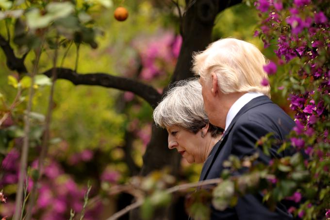 Donald Trump Theresa May | Foto: Reuters