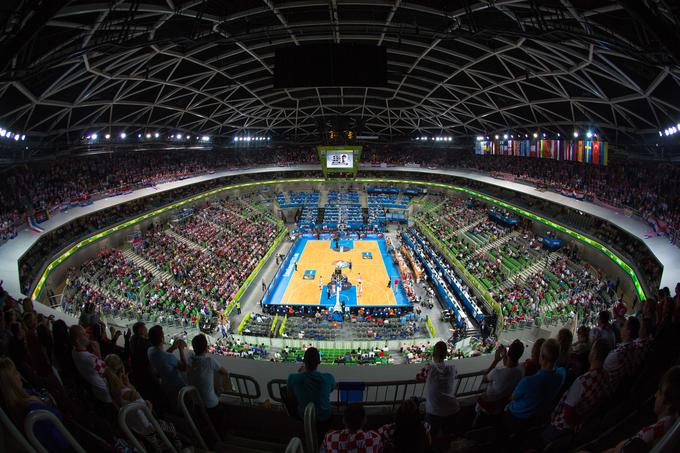 Stožice so leta 2013 gostile evropsko prvenstvo v košarki. Na evropski prestol so stopili Francozi, Slovenci so končali na petem mestu. | Foto: Matic Klanšek Velej/Sportida