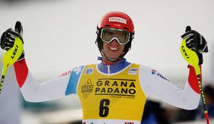 Švicarski velikan previsok za slalomsko elito