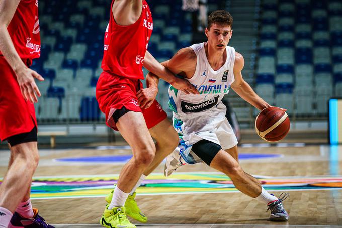 Vide je bil nosilec igre praktično vseh mlajših reprezentanc Slovenije. | Foto: FIBA