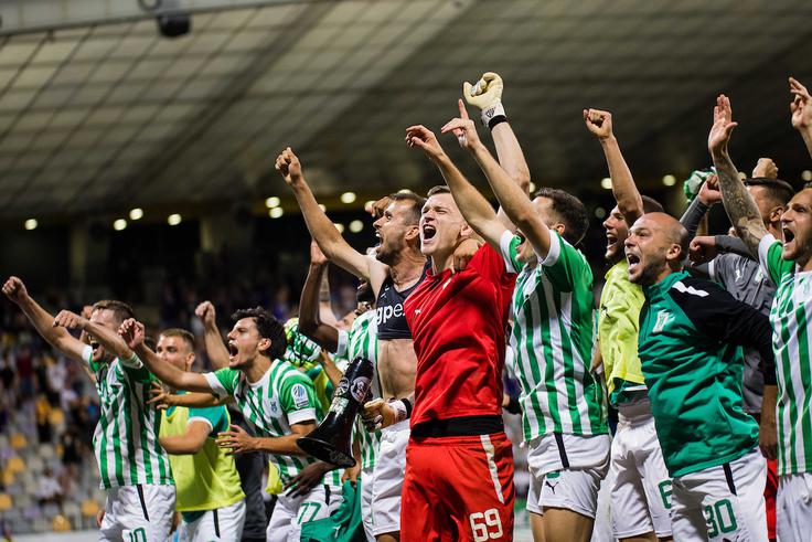 Olimpija v tej sezoni preskakuje vse prvoligaške ovire. | Foto: Grega Valančič/Sportida