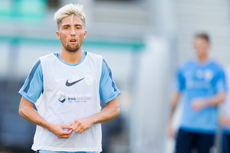 Kampl bo danes izpustil trening v Leverkusnu zaradi pregleda krvi. | Foto: Vid Ponikvar