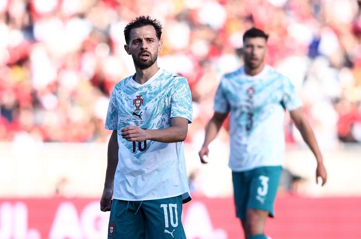 Bernardo Silva je s Portugalsko postal že evropski prvak in osvojil ligo narodov. Letos lahko postane prvič še svetovni prvak. | Foto: Reuters