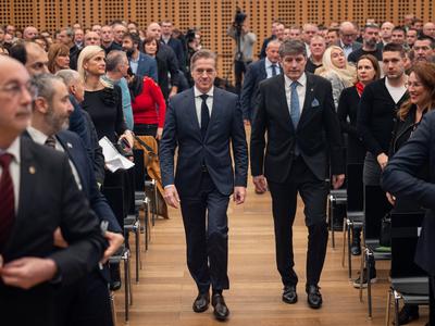 Golob in Sajovic izpostavila pomen sodelovanja: Gremo skupaj naprej