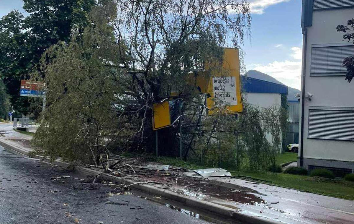 Sevnica | Ohladitev je pospremilo pestro vremensko dogajanje, ki se je z nevihtami, močnim vetrom, udari strel in točo začelo že danes, nadaljevalo pa se bo tudi jutri in v torek. Na fotografiji toča na Zreškem Pohorju. | Foto Uroš Knez