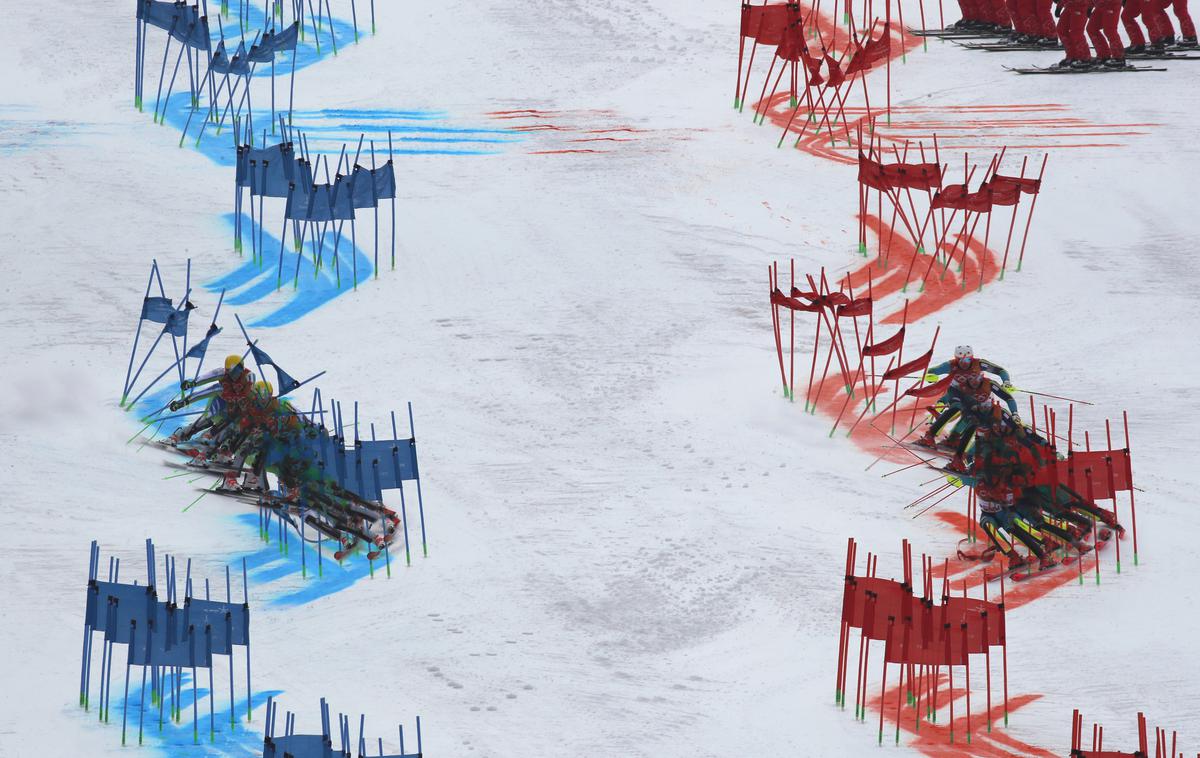 Ekipna tekma aplincev Pjongčang 2018 | Foto Reuters