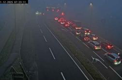 Prometna nesreča popolnoma zaprla to cesto