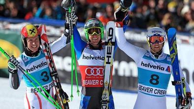 Dominator Ligety melje naprej, Jazbecu novi točki