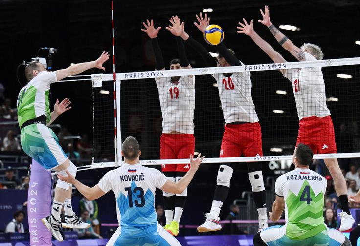 Poljski blok je proti Sloveniji na zelo visoki ravni. | Foto: Reuters