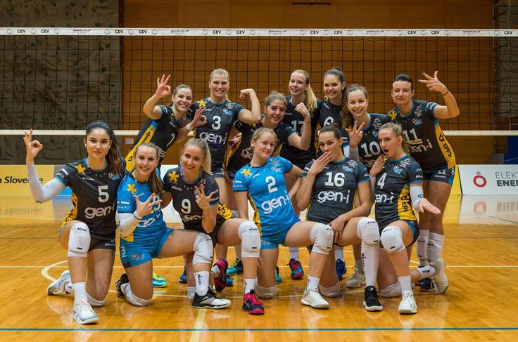 GEN-I Volley v 1. DOL ni izgubil še niti niza. | Foto: Tine Strosar