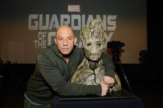 Vin Diesel je Groot v Varuhih galaksije