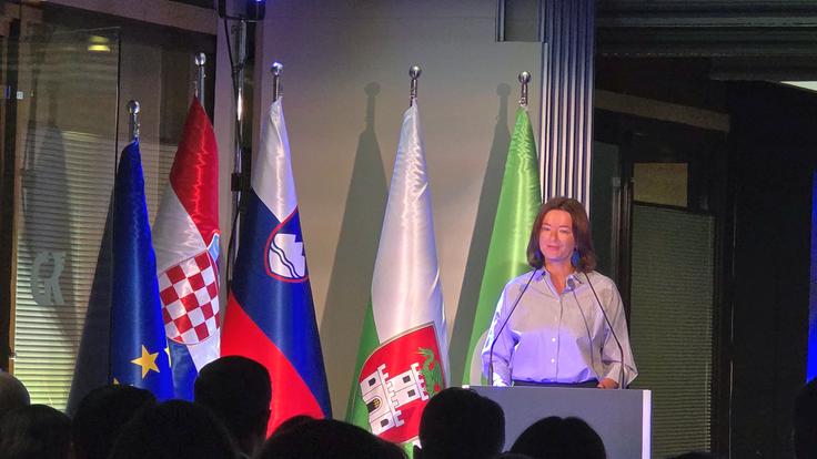 Letošnji sejem Alpe-Adria je odprla ministrica za zunanje zadeve Tanja Fajon. | Foto: Srdjan Cvjetović
