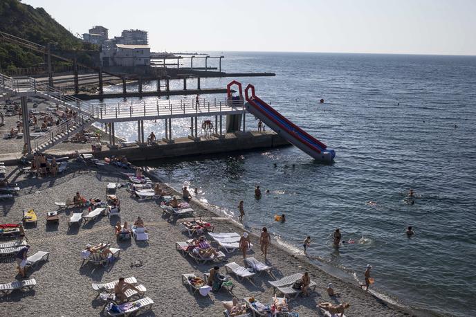 plaža na Krimu | Krimski hoteli naj bi izgubili več kot 40 odstotkov svojih strank. | Foto Gulliverimage