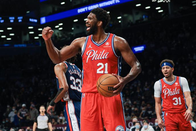 Joel Embiid | Kamerunski košarkar Joel Embiid, ki igra na položaju centra za Philadelphia 76ers v severnoameriški ligi NBA, je dobil francosko državljanstvo. | Foto Guliverimage