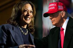 Zadnja anketa v ZDA: Kamala Harris pred Trumpom #vŽivo