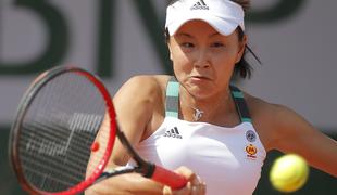 Po objavljenih obtožbah naj bi izginila kitajska teniška igralka Shuai Peng