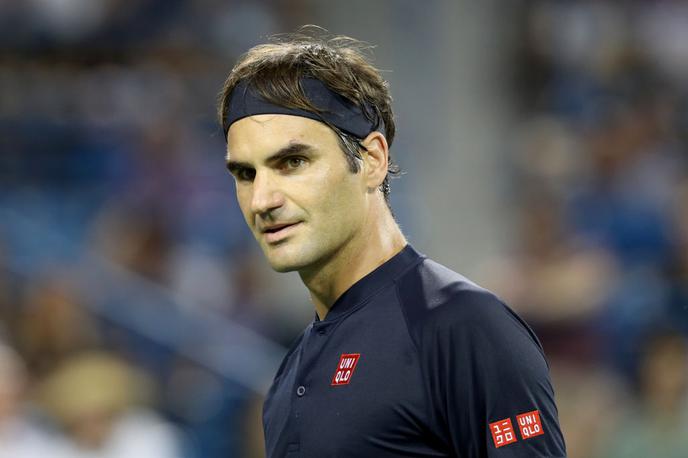 Roger Federer | Roger Federer se bo v finalu Cincinnatija udaril z Novakom Đokovićem, ki lovi svoj prvi naslov na tem turnirju, Švicar pa osmega. Srb bi v primeru zmage postal prvi teniški igralec, ki se je veselil končne zmage na vseh devetih turnirjih serije masters. | Foto Guliver/Getty Images