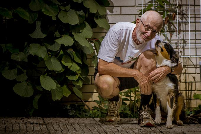 "Imam štiri otroke, štiri praotroke (dve vnučki, dva vnuka). Vsi ti so moj ponos. A tudi ljubljanski maraton je neke vrste moje dete. Njegova rast me navdaja torej z očetovskim ponosom." | Foto: Klemen Korenjak