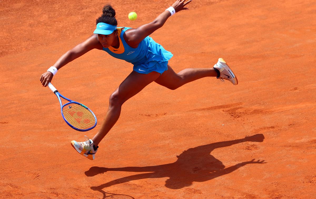Naomi Osaka | Naomi Osaka se je gladko prebila v drugi krog Rima. | Foto Reuters