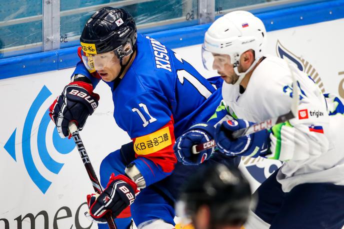 Slovenija Južna Koreja svetovno prvenstvo v hokeju 2019 | Slovenci so na drugi tekmi izgubili z Južno Korejo, ki je rise premagala sploh prvič v zgodovini. | Foto Matic Klanšek Velej/Sportida
