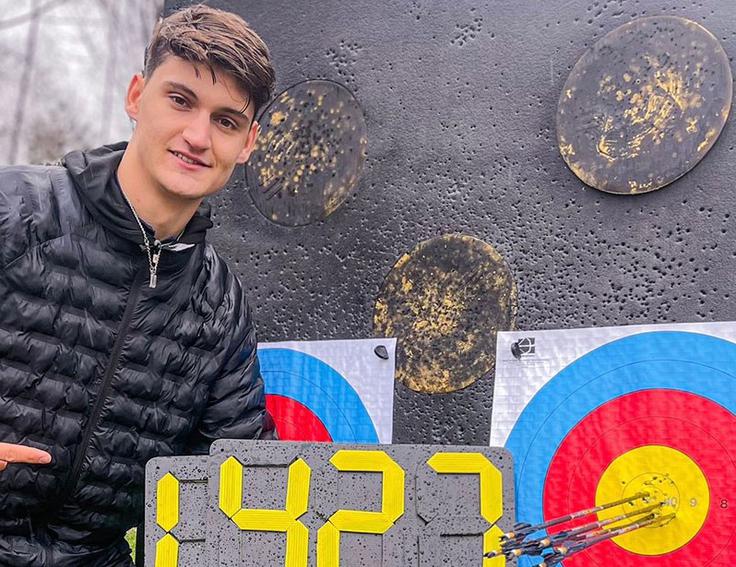 Tim Jevšnik je v boju za tretje mesto ugnal tekmeca iz Indije. | Foto: osebni arhiv