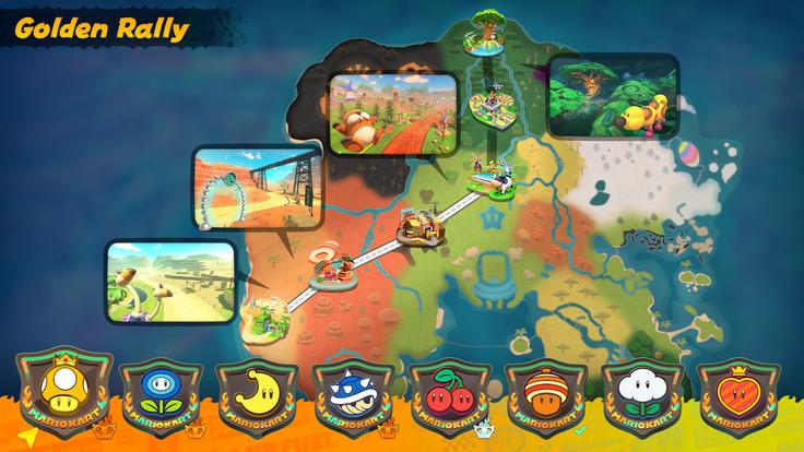 Nov način v Mario Kart World je tekmovanje med dirkališči, tako da se ne vrtimo zgolj v krogu, temveč odpeljemo en krog in nato dirkamo po avtocesti ob drugih, običajnih vozilih, tako da moramo poleg sotekmovalcev paziti tudi nanje. | Foto: Nintendo