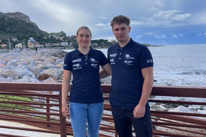 Lina in Val Eržen | Lina in Val Eržen. | Foto Jadralna zveza Slovenije