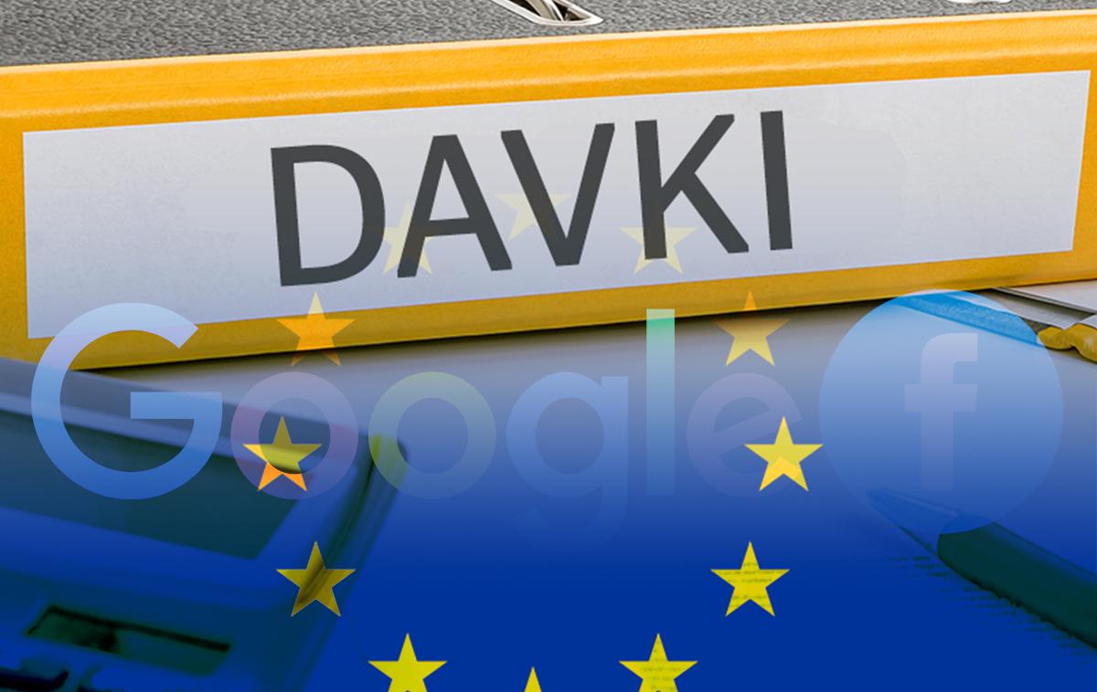 Davek. Google. Facebook. Evropska unija. Korporacija. | Foto Getty Images