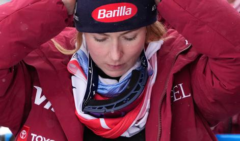 Mikaeli Shiffrin zaradi zamujenega žreba globa 1070 evrov