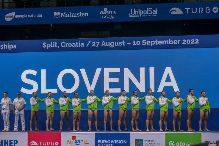 Na evropskem prvenstvu leta 2022 v Splitu je slovenska reprezentanca zasedla 15. mesto. | Foto: Aleksander Sokler