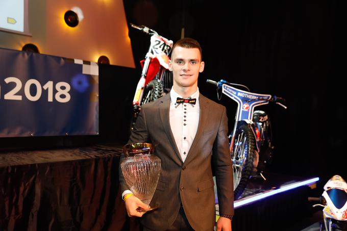 Že četrto leto zapored je bil Gajser izbran za slovenskega motošportnika leta. | Foto: Mediaspeed
