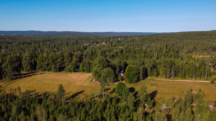 Na Švedskem sta kupila 120 let staro hišo, ki jo sama prenavljata. Hiša stoji sredi gozda, najbližji sosed živi 400 metrov stran, najbližje mestece pa je od njunega doma oddaljeno približno eno uro vožnje | Foto: Osebni arhiv