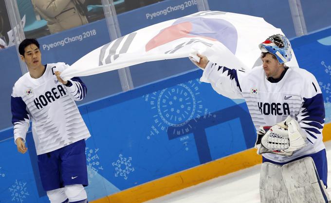 Južna Koreja je leta 2018 igrala tako na domačih olimpijskih igrah ... | Foto: Reuters