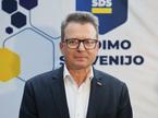 Referendum, sedež stranke SDS. Zvonko Černač
