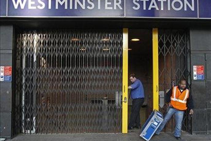 V Londonu stavkajo vozniki podzemnih železnic