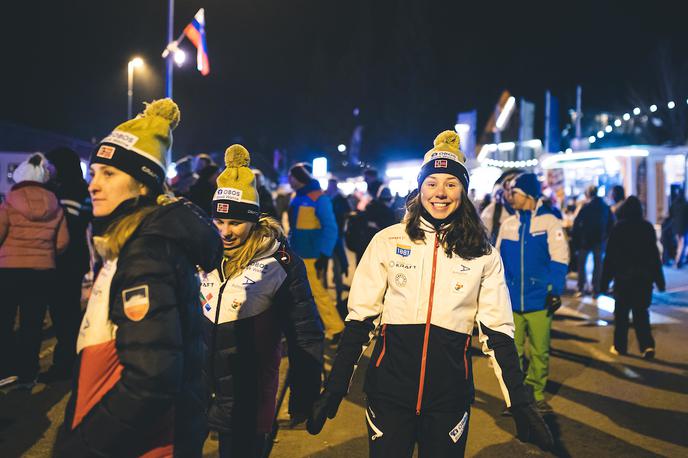 Nordijska milja | Nordijska milja je v večernih urah najbolj obiskan del Kranjske Gore. | Foto Grega Valančič/Sportida