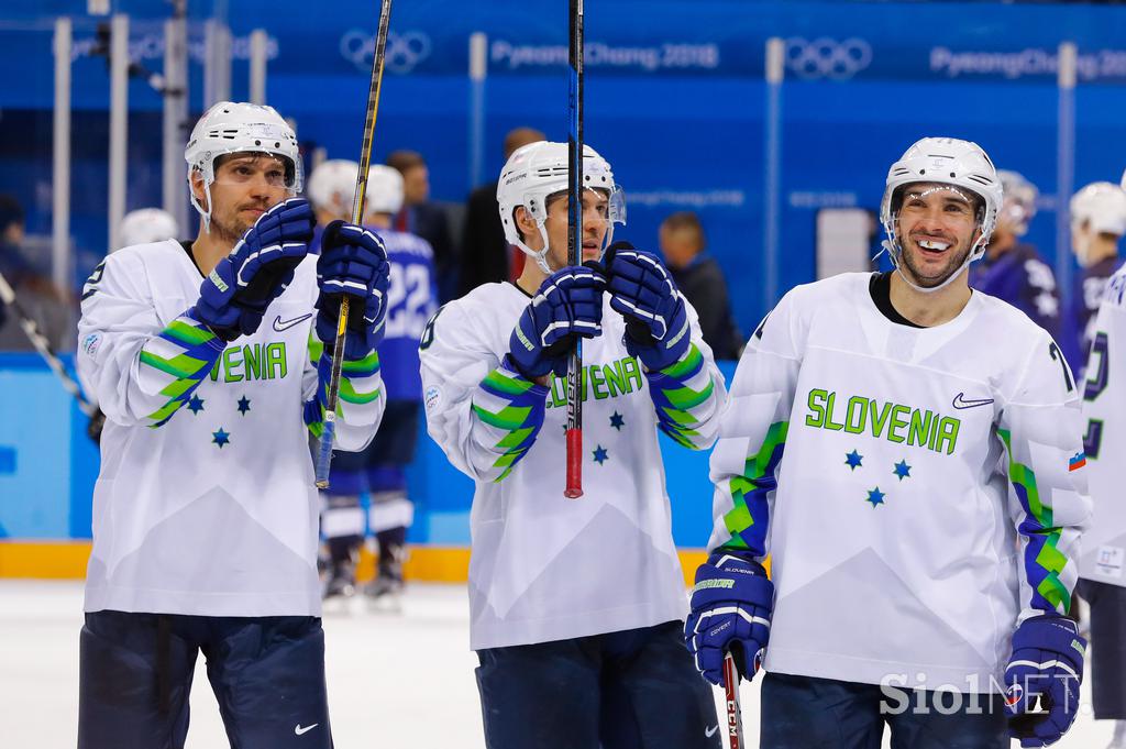 slovenska hokejska reprezentanca ZDA OI