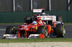 Alonso: 12 dirkalnikov v eni sekundi