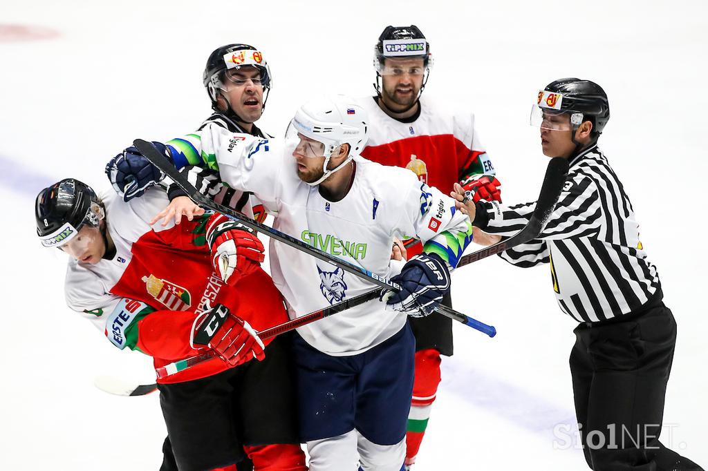 Madžarska Slovenija svetovno prvenstvo v hokeju 2019