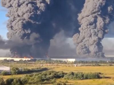Ukrajina napadla še eno skladišče ruskega spletnega trgovca #vŽivo