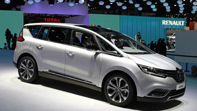 Renault espace na cesto prinaša letalske gene
