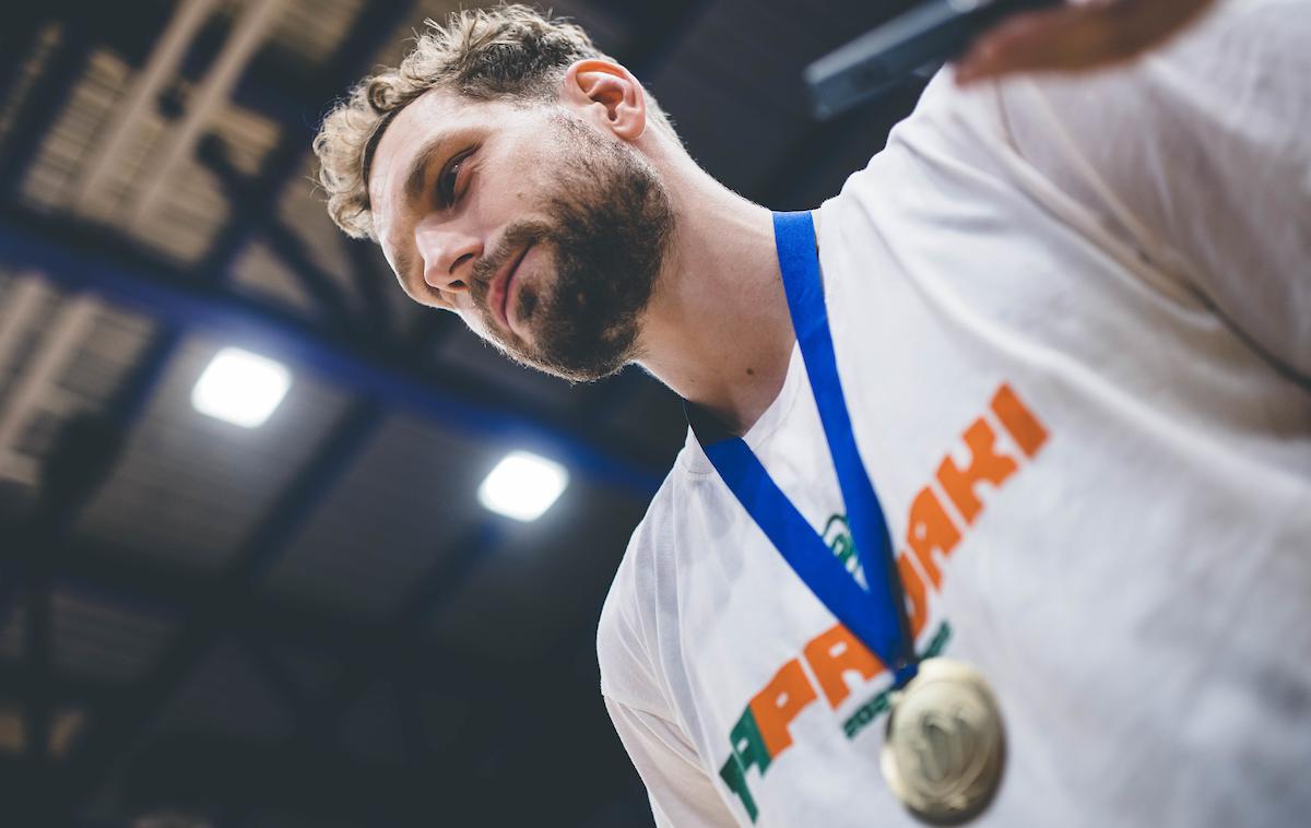 Helios Suns : Cedevita Olimpija, Jaka Blažič | Jaka Blažič bo kariero nadaljeval v tujini. | Foto Grega Valančič/Sportida