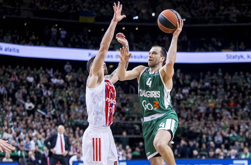 Žalgiris v zadnjem krogu končnico izmaknil Baskonii