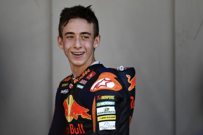 16-letni Španec Pedro Acosta (KTM) je zmagovalec velike nagrade Španije v Jerezu v motociklističnem razredu moto3. | Foto: Guliverimage/Vladimir Fedorenko
