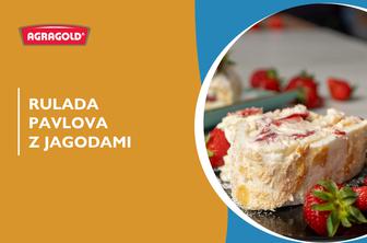Recept za rulado Pavlova z jagodami