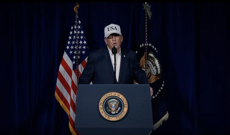 "Napadi so bili izvedeni za zaščito ameriških sil v regiji, zaščito ozemlja ZDA, zaščito ključnih nacionalnih interesov ZDA, vključno z zagotavljanjem proste pomorske trgovine skozi Hormuško ožino, in za kolektivno samoobrambo naših zaveznikov, vključno z Izraelom," je utemeljil Trump in dodal, da v tem trenutku ni mogoče povedati, koliko časa bodo napadi trajali. | Foto: Guliverimage