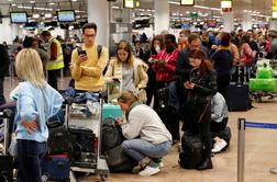 Bruseljsko letališče: Če je mogoče, potujte le z ročno prtljago