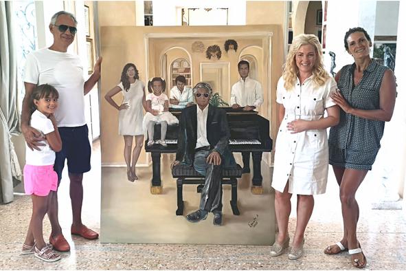 Slovenka, ki jo je Andrea Bocelli povabil v svoj dom: "Bilo je prav filmsko" #foto